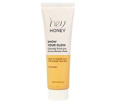 Hey Honey Show Your Glow is a lavish honey and colloidal gold beauty mask that provides skin hydration, while mica is used to provide a radiant glow.  How do I use it: Apply an even layer on clean skin. Leave on for 10 to 15 minutes. Remove gently with a moist tissue or washcloth. Use one to two times per week, or as needed.  From Hey Honey.  Includes: Colloidal Gold, Honey Beauty, Hey Honey, Beauty Mask, Gold Beauty, Skin Hydration, Hydrating Mask, Skin Care Treatments, Clean Skin