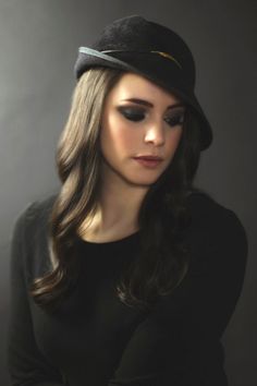 Casual Hats, Gamine Style, Felt Hats, Classic Hats, Leather Hats