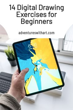 Draws For Beginners, Art Sketchbook Digital, Beginner Digital Drawing, Procreate Drawing Practice, Procreate For Beginners Drawing, Digital Painting Exercises, Digital Illustration For Beginners, Illustration Practice Ideas, Digital Art Practice For Beginners