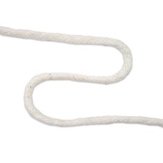 a white rope on a white background