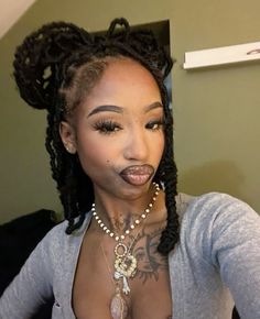 4c Natural Hairstyles Short, Loc Hairstyles, Dreadlock Styles, Hair Twist Styles, Dread Hairstyles, Curly Hair Routine, Face Card