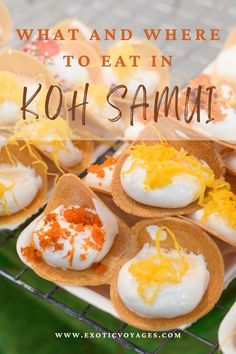 what and where to eat in koh samui, the philippines's most popular food