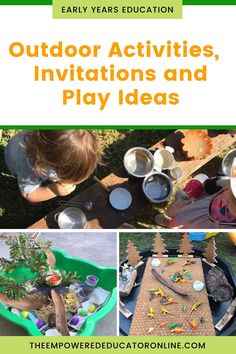 outdoor activities and play ideas for kids