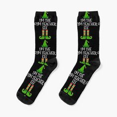 Super soft all-over printed knit socks with extra cushioning in the sole. Suitable for men and women. Get this funny elf saying design for your mom, mama, dad, papa, cousin, aunt, uncle, brother, sister, grandma or grandad! A great clothing gift idea for men, women Elf Funny, Santa Outfit, Xmas Eve, Pride Merch, Funny Prints, Funny Graphics, Designer Socks, Book Humor, Brother Sister