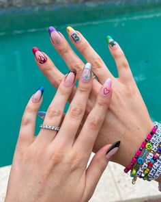 Taylor Swift Nails: 30 Album Inspired Looks For The Different Eras Nails Taylor Swift, Vday Nails, Nails Inspired, Cute Spring Nails, Almond Nails Designs, Nails French