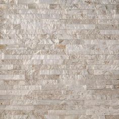 an image of a wall made out of white marble tiles with no mortars or mortars