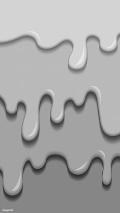 an abstract grey background with wavy lines and drops of white paint on the bottom half of the image