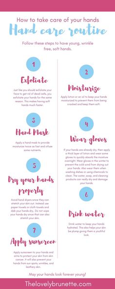 How To Take Care Of Your Hands, How To Keep Hands Youthful, How To Get Wrinkle Free Hands, How To Keep Hands Soft, How To Take Care Of Hands, Hand Routine Care, Beautiful Hands Tips, Hand Care Routine Tips, Soft Hands Tips