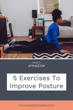 Theses exercises are a quick and effective way to improve posture. Minimal or no equipment needed for reduction in back pain & shoulder aches Sports Therapist, 10 Minute Stretch, Knee Stability, Thoracic Spine Mobility, Ms Exercises, Back Routine, Pilates Benefits, Upward Facing Dog, Improve Your Posture