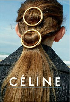 celine gold hair barette Celine Jewelry, Old Celine, Spring Words, Barrette Clip, Circle Shape, Mode Inspiration, Hair Barrettes, Gold Fashion