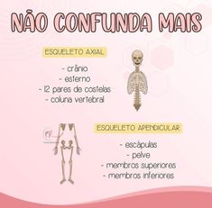 an image of a skeleton with the words'nao confunda mais '