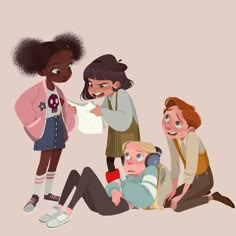 Character Design Teen, Kids Cartoon, Character Sketch