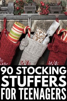 Stocking Stuffers For Teenagers, Teenager Stocking Stuffers, Gifts For Teenage Boys, Christmas Gift Ides, Kids Stocking Stuffers, Good Gift Ideas, Gifts For Teenage Girls, Christmas Gifts For Boys