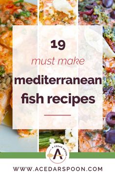 the words 19 must make mediterranean fish recipes