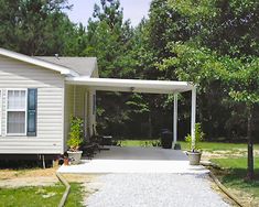 Mobile Home, Awning, House Plans, Patio