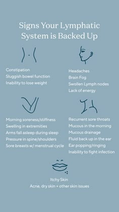 Lymph Drainage Massage, How To Pop Ears, Drainage Massage, Lymph System, Lymph Massage, Lymph Drainage, Lack Of Energy, Lymph Nodes, Workout Chart