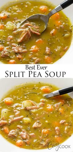 the best ever split pea soup recipe