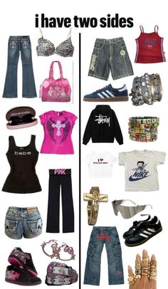 mcbling vs Real 2000s Fashion, Real Y2k, Street Style Outfits Casual, Mcbling Fashion, Trashy Outfits, Clothes And Shoes, 2000s Fashion Outfits, Swaggy Outfits, Cute Everyday Outfits