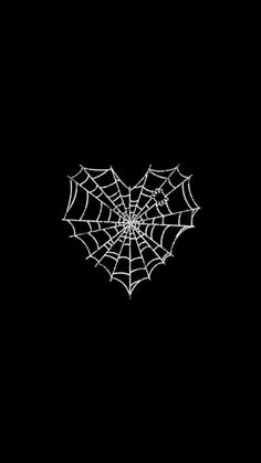 a spider web on a black background