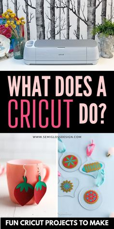 what does a cricut do? fun circuit projects to make with your cricut machine