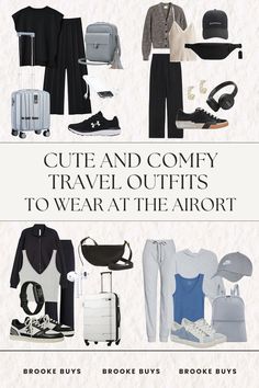 Discover trendy airport outfits that are both cozy and comfortable. These airport travel outfits offer the perfect mix of chic, comfy travel outfits that work for autumn. Whether you’re after a comfortable travel outfit or a chic comfortable airport outfit, these airport fits deliver the ideal airport looks for women. Stay stylish with these airport fall outfit travel style ideas. Airport Looks For Women, Fall Outfit Travel, Trendy Airport Outfits