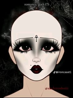 Natural Goth Makeup, Perky Goth, Beat Face, Makeup Designs