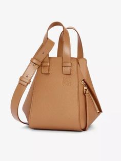 LOEWE - Hammock small leather shoulder bag | Selfridges.com Hammock Bag Loewe, Loewe Hammock Bag, Small Hammock, Loewe Hammock, Hammock Bag, Jw Anderson, Leather Cleaning, Small Leather Goods, Crossbody Shoulder Bag