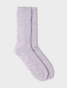 These socks will be your new winter go-to. Super soft and cozy on the feet! Lilac colour 98% Polyester 2% Spandex Silk Bralette, Cosy Bed, Lilac Colour, Bed Socks, Soft Joggers, Silk Eye Mask, Women's Sleepwear, Lilac Color, Night Shirt