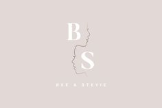 the logo for bee & steve's hair and beauty salon, with an image of a woman's face