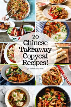 20 chinese takeaway copycat recipes that are easy to make, delicious and tasty