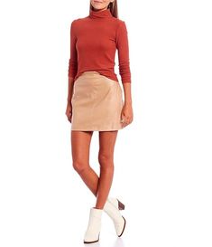 GB Coated Denim High Rise Mini Skirt | Dillard's High Waist Denim Skirt For Fall, Fitted High Waist Denim Skirt For Fall, Fitted High-waist Denim Skirt For Fall, Chic Fitted Mini Denim Skirt, Casual Short Skirt For Fall, Trendy Fitted Denim Skirt With Lining, Trendy Fitted Lined Denim Skirt, Relaxed Fit Mini Skirt For Fall, Trendy Lined Denim Skirt For Fall