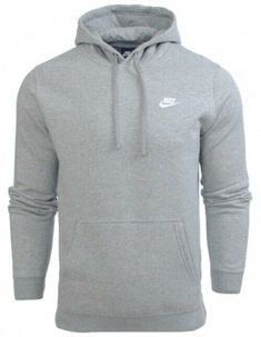 AUTHENTIC NIKE AIR CLUB GREY FLEECE HOODIE 804346-063 STANDARD FIT  80% cotton 20%POLYESTER Gray Nike Hoodie, Nike Hoodie Men, Nike Clothes Mens, Nike Clothes, Grey Nike Hoodie, Gray Nike, Hoodie Men, Nike Hoodie, Mens Casual