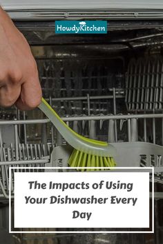 the impact of using your dishwasher every day