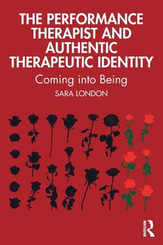 the book cover for the performance and authentic theatre identity coming into being by sara london