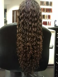 Loose Spiral Perm, Wavy Hair Perm, Spiral Perms