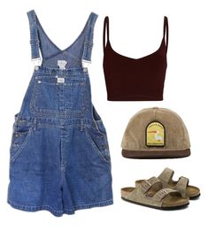 90s Summer Outfits Vintage, Coastal Grunge Outfits, Vintage Medium Wash Overalls For Summer, 90s Style Denim Shortalls, Granola Grunge, Summer Camp Aesthetic Outfits, 90s Summer Outfits, Vintage Medium Wash Overalls With Pockets