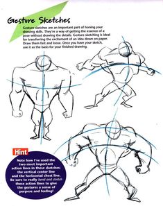 an instruction manual for how to draw the human figure, with instructions on how to use it