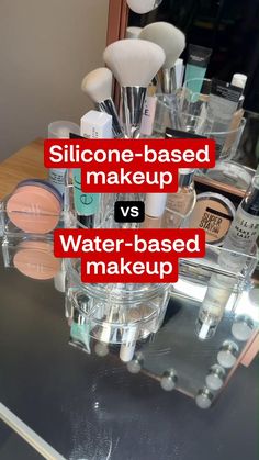 Pro tip: Make sure you use primers and foundations of the same formula for an even finish with lasting results. Drugstore Primer, Drugstore Beauty Products, Makeup Artist Kit, Simple Makeup Tips, Chic Makeup, Silicone Makeup, Makeup Artist Tips, Makeup Help