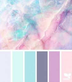 the color palette is pastel and it looks like something out of an abstract painting