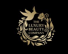 the luxury beauty company logo design