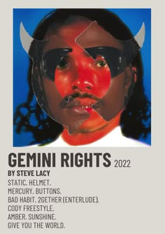 an identification card for a woman with horns on her head, and the name genni rights