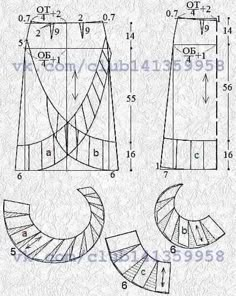 the drawing shows how to draw an architectural design for a building with spiral staircases