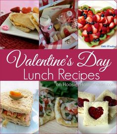 valentine's day lunch recipes on hoagie kitchen made com, including sandwiches and desserts