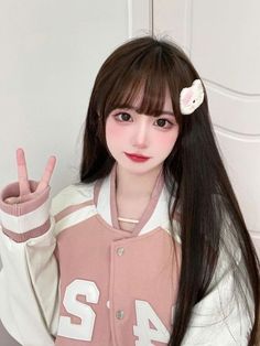 Japan Makeup, Anime Eye Makeup, Hair Style Korea, Kawaii Makeup, 사진 촬영 포즈, Hair Icon, Cute Cosplay, Asian Hair