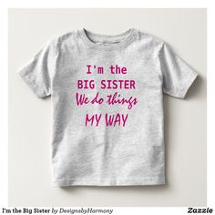 Big Sister Shirt Ideas, Big Sister Announcement Shirt, Addison Grace, Big Sister Announcement, Big Sister Little Sister, Girl Shirts