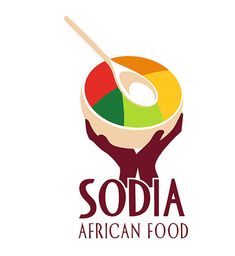 the logo for soda african food