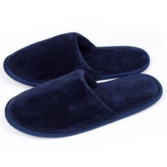 PRICES MAY VARY. SIZED TO FIT MOST FEET: Each package includes 6 pairs of blue slippers. Medium size measures 11" in length. Medium Size = Men's 6 / Women's 7. EACH FOR COMFORT - Each slipper featured a closed-toe designed, fluffy soft blue coral fleece and added the bottom by a washable thick Eva sole. Lightweight, warm, comfortable, and portable, making indoor slippers an essential item in daily life. FREE YOUR FEET - Perfect for Hotel or Guesthouse, air travel, bridal parties, spa, bedroom, b On Cloud Wine, Spa Bedroom, Blue Pajamas, Hotel Slippers, Slippers Fluffy, Travel Fits, Spa Slippers, Blue Slippers, White Slippers