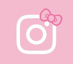 an image of a pink background with a hello kitty on the top and bottom corner