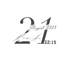 the wedding date is displayed in black and white, with an elegant calligraphy font