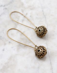 Buy Sphere Diffuser Earrings, (1 pair) at Vintaj